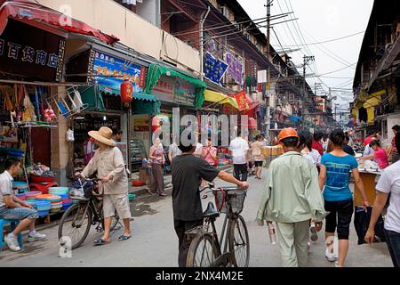 Cina.Shanghai: Dajing Road. Città vecchia Foto Stock