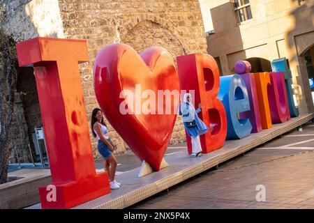 Scultura in Waygand street, a Beirut Souks, Downtown, Beirut, Libano Foto Stock