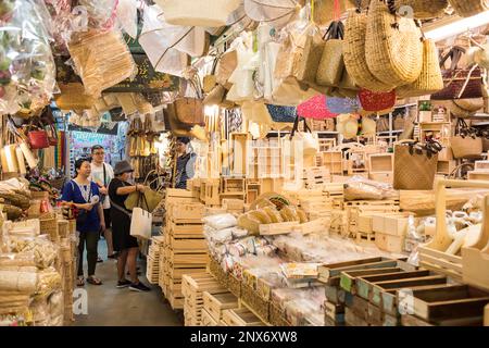 Chatuchak, Weekend, mercato, Bangkok, Thailandia Foto Stock