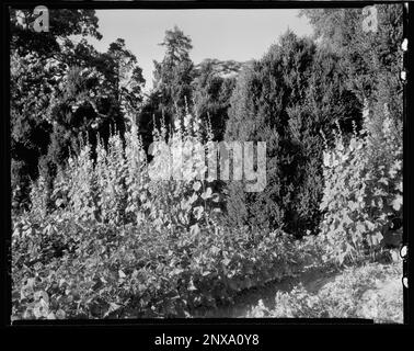 Bremo Recess, Fork Union vic., Fluvanna County, Virginia. Carnegie Survey of the Architecture of the South. Stati Uniti Virginia Fluvanna County Fork Union vic, Gardens. Foto Stock