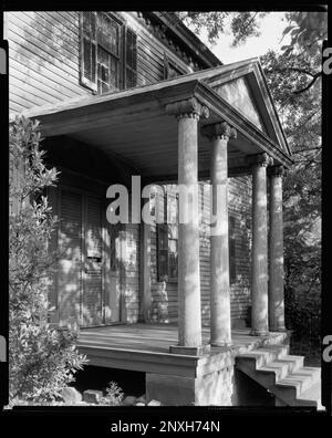 Leggi Clayton Townsend House, Greensboro, Greene County, Georgia. Carnegie Survey of the Architecture of the South. Stati Uniti, Georgia, Greene County, Greensboro, colonne, Portici, Case. Foto Stock