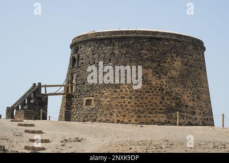El Tostón Castello di El Cotillo, Fuerteventura Foto Stock