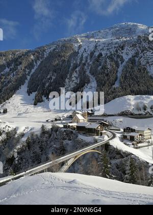 Switzarland, Lucomagno pass Foto Stock