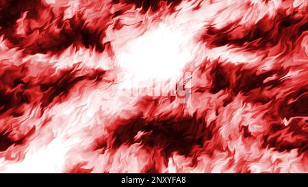 Radiazione ad onda luminosa. Movimento. Ripple vivaci e colorate con emissioni di luce. Animazione astratta dei raggi luminosi con effetto delle radiazioni al plasma. Foto Stock