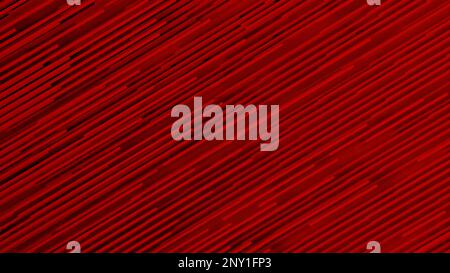 Sfondo mobile con linee diagonali. Design. Sfondo animato di strisce diagonali in movimento. 3D strisce si spostano con sfondo colorato. Foto Stock