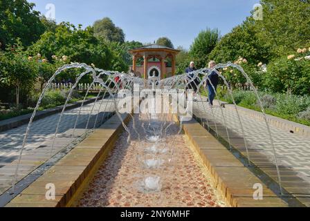 Oriental Garden, IGA, International Garden Exhibition, Marzahn, Berlino, Germania Foto Stock