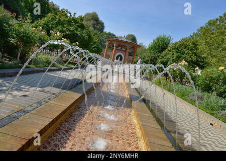 Oriental Garden, IGA, International Garden Exhibition, Marzahn, Berlino, Germania Foto Stock