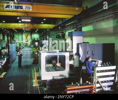 La fabbrica di ferro di Sundwig (ex Einsenhuettenwerk) ha da tempo cessato di essere un'opera di fusione ed è, qui il 02.10.1997 a Hemer, un'importante Foto Stock