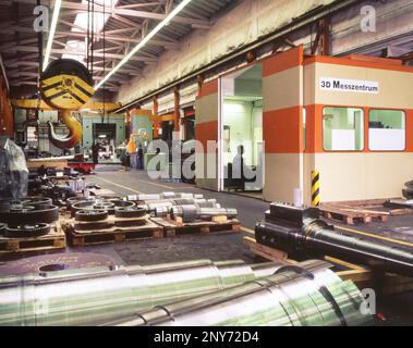 La fabbrica di ferro di Sundwig (ex Einsenhuettenwerk) ha da tempo cessato di essere un'opera di fusione ed è, qui il 02.10.1997 a Hemer, un'importante Foto Stock