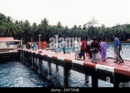 Mahatma Gandhi Marine National Park a Wandoor, Andaman, India Foto Stock