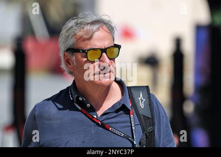 Sakhir, Bahrein. 02nd Mar, 2023. Carlos Sainz (ESP). 02.03.2023. Campionato del mondo di Formula 1, Rd 1, Gran Premio del Bahrain, Sakhir, Bahrain, Giorno di preparazione. Il credito fotografico dovrebbe essere: XPB/immagini dell'Associazione Stampa. Credit: XPB Images Ltd/Alamy Live News Foto Stock