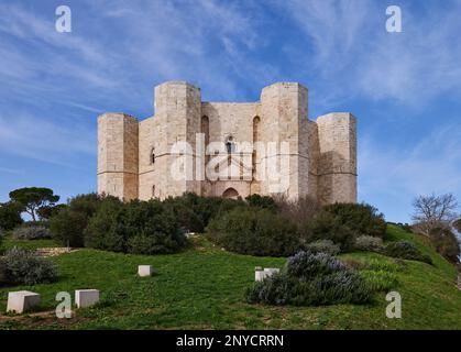 Castel del Monte (Andria, Puglia, Italia) Foto Stock