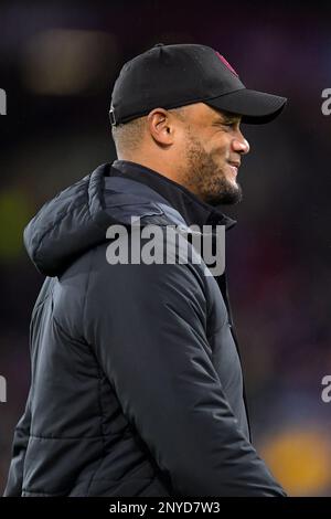 Burnley, Inghilterra, 1st marzo 2023. Vincent Kompany, direttore di Burnley durante la partita della fa Cup al Turf Moor di Burnley. L'accreditamento dell'immagine dovrebbe leggere: Gary Oakley / Sportimage Foto Stock