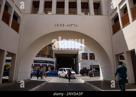 Famosa piazza bab al bahrain punto di riferimento nel centro storico di manama, Regno del Bahrain, Medio Oriente. Foto Stock