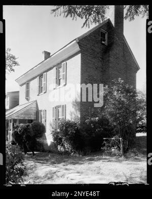 Brown's Cove, contea di Albemarle, Virginia. Carnegie Survey of the Architecture of the South. Stati Uniti Virginia Albemarle County Brown's Cove, case, mattoni. Foto Stock