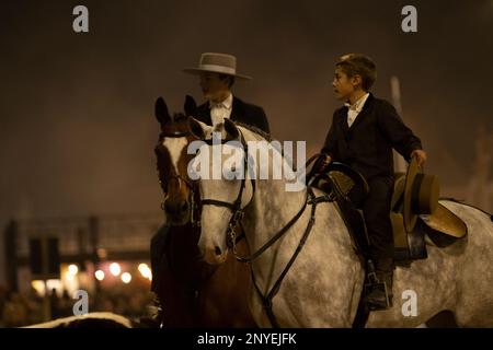 Feira do Cavalo Festa del Cavallo golega portogallo Foto Stock