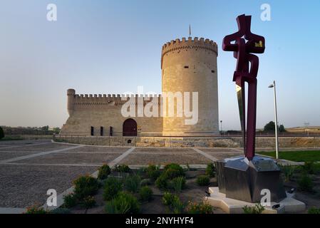 Castello di Arévalo in provincia di Ávila. Foto Stock