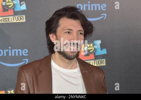 Roma, Italia. 02nd Mar, 2023. Herbert Ballerina partecipa alla terza stagione del 'lol - Chi Ride È fuori 3' al Teatro Eliseo il 02 marzo 2023 a Roma. Credit: dpa/Alamy Live News Foto Stock