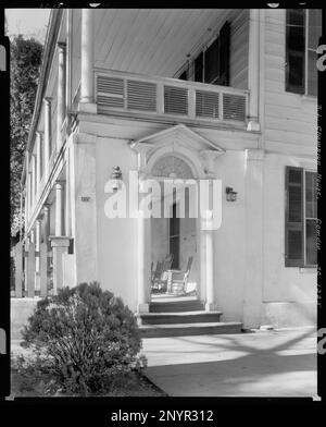 Richard Lloyd Champion House, Camden, Kershaw County, South Carolina. Carnegie Survey of the Architecture of the South. Stati Uniti South Carolina Kershaw County Camden. Foto Stock