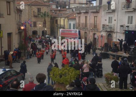 Carnevale di Ficarra 2023 Foto Stock