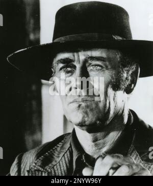 L'attore americano Henry fonda nel film Once upon a Time in the West, Italy 1968 Foto Stock