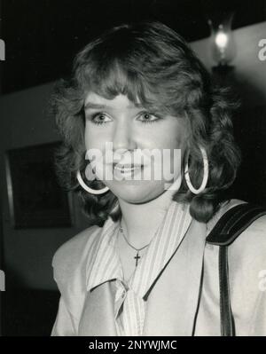 Attrice inglese Susan Tully, Regno Unito 1987 Foto Stock