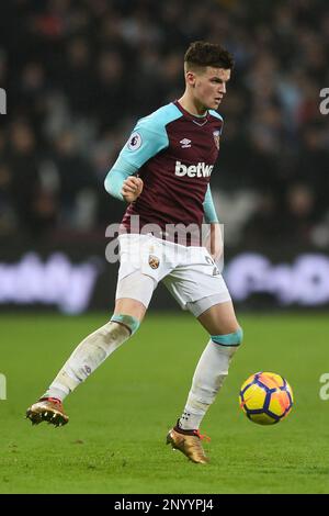 Sam Byram of West Ham United - West Ham United contro Crystal Palace, Premier League, London Stadium, Londra - 30th gennaio 2018. Foto Stock