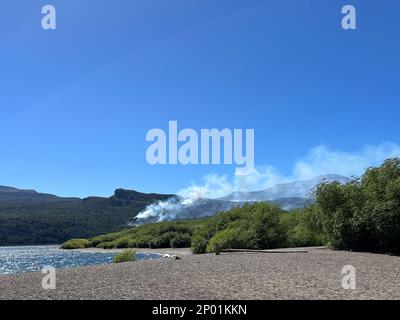 Splendido paesaggio di San Martin de los Andes, Argentina Foto Stock