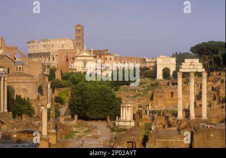 Foro Romano, Roma, Italia Foto Stock