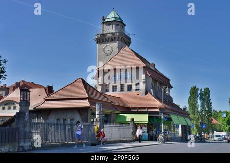 Stazione ferroviaria, Frohnau, Reinickendorf, Berlino, Germania Foto Stock