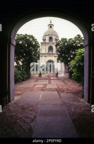 St Maria Armeno Chiesa costruita nel 1712, Chennai, Tamil Nadu, India, Asia Foto Stock