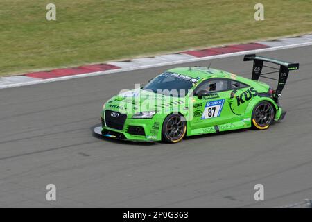 Audi TT, 24h pista di Nuerburgring, 24 ore gara 2017, Eifel, Renania-Palatinato, Germania Foto Stock