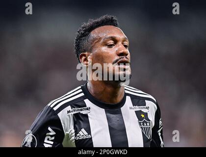 1st marzo 2023: Estadio Mineirao, Belo Horizonte, Brasile: Edenilson dell'Atlético Mineiro, durante la partita di calcio della Copa Libertadores tra Atletico Mineiro e Carabobo Foto Stock