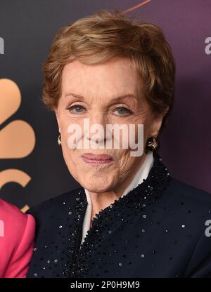 Hollywood, US, 2 marzo 2023, Julie Andrews in arrivo sul tappeto rosso per Carol Burnett: 90 anni di risate + amore tenuto ad Avalon Hollywood il 2 marzo 2023 a Hollywood, CA.The NBC Special sarà in onda il 26 aprile 2023. © Lisa OConnor/AFF-USA.com Foto Stock