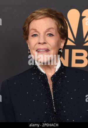 Hollywood, US, 2 marzo 2023, Julie Andrews in arrivo sul tappeto rosso per Carol Burnett: 90 anni di risate + amore tenuto ad Avalon Hollywood il 2 marzo 2023 a Hollywood, CA.The NBC Special sarà in onda il 26 aprile 2023. © Lisa OConnor/AFF-USA.com Foto Stock