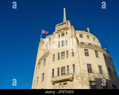 BBC Broadcasting House, London, Regno Unito Foto Stock