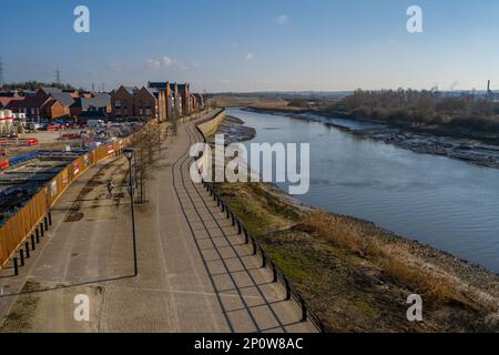 Peters villaggio, vicino a Wouldham Kent Foto Stock