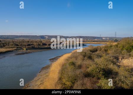 Peters villaggio, vicino a Wouldham Kent Foto Stock