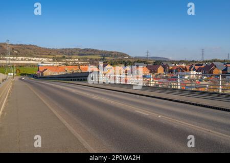 Peters villaggio, vicino a Wouldham Kent Foto Stock