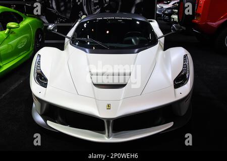 Supercar esposte al Toronto Metro Convention Centre Foto Stock