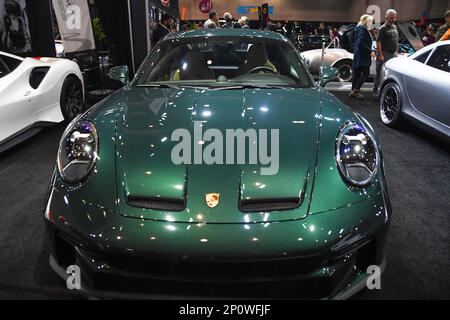 Supercar esposte al Toronto Metro Convention Centre Foto Stock