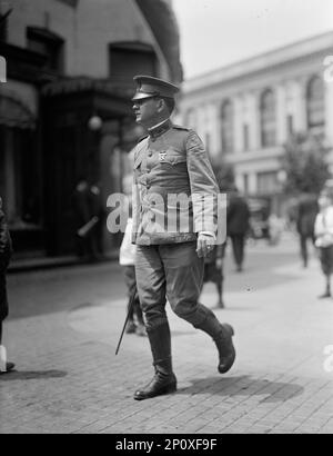 Major James J. Mayes, Stati Uniti Esercito, 1917. Foto Stock