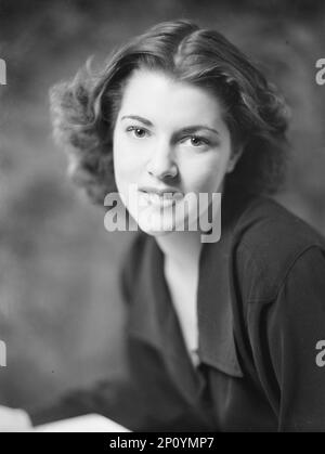 Barrymore, Diana, fotografia ritratto, 1941 dicembre 12. Foto Stock