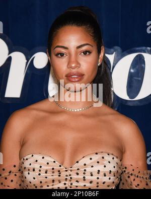 02 marzo 2023 - Bevrly Hills, California - Camille Hyde. La prima serie di Los Angeles di "UnPrisoned" di Hulu all'Hollywood Legion. Photo credit: Billy Bennight/AdMedia/MediaPunch Foto Stock