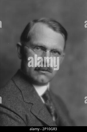 Baker, Ray Stannard, MR., Ritratto fotografico, 1914 novembre 23. Foto Stock