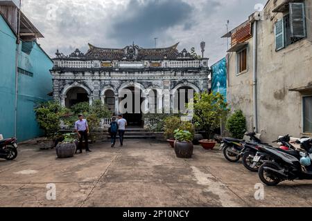 La Casa di Huynh Thuy le, SA Dec City, Vietnam Foto Stock