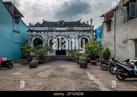 La Casa di Huynh Thuy le, SA Dec City, Vietnam Foto Stock