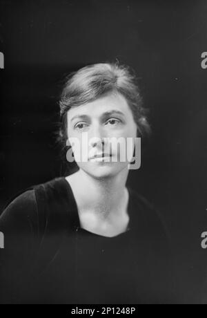 Langevin, Miss (marrone), fotografia ritratto, tra il 1912 e il 1914. Foto Stock