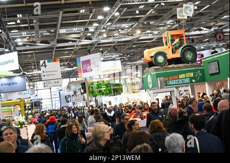 Parigi, Francia. 03rd Mar, 2023. Illustrazione al Salone Internazionale dell'Agricoltura di Parigi il 3 marzo 2023. Foto di Tomas Stevens/ABACAPRESS.COM Credit: Abaca Press/Alamy Live News Foto Stock