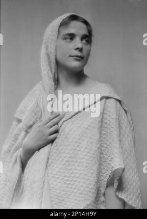 Ballerina Isadora Duncan, ritratto fotografico, tra il 1915 e il 1923. Foto Stock